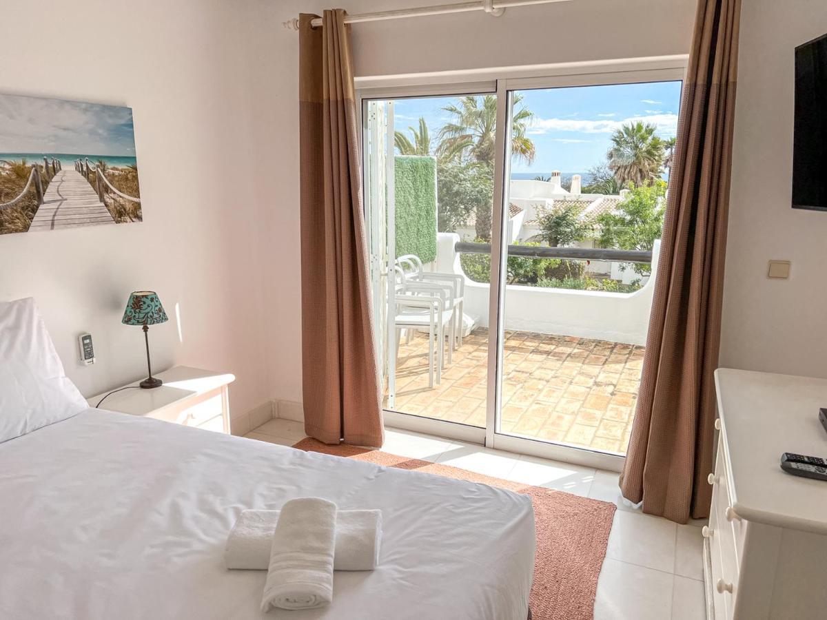 Lovely Apartment In Albufeira 2Bd 250M Beach Ocean View And Ac Wi-Fi Pool Exteriör bild
