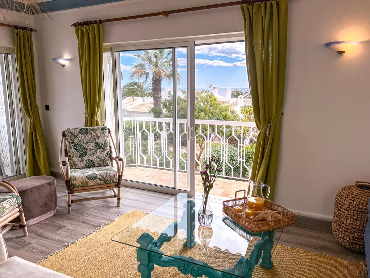 Lovely Apartment In Albufeira 2Bd 250M Beach Ocean View And Ac Wi-Fi Pool Exteriör bild